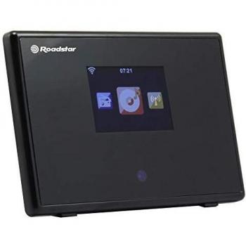 Roadstar Radio Digital I-RX16BT - Radio Internet y Digital, Pantalla TFT de 6.1 cm (2.4), Soporte para Jazz, Normal, Pop y Rock, Conector de 3.5 mm
