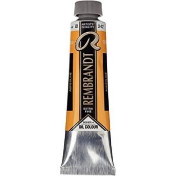 Talens Rembrandt - Excelentes colores de pintura al óleo - 40 ml - 242 Aureolina