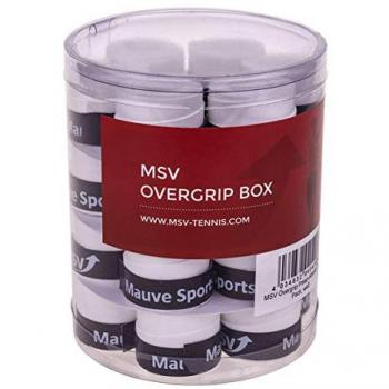 MSV Overgrip Prespi-Absorb Pack Weiß Sobregrip para Tenis Pack De 24