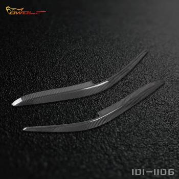 De fibra de carbono Cejas párpado de Headligh cubre un #