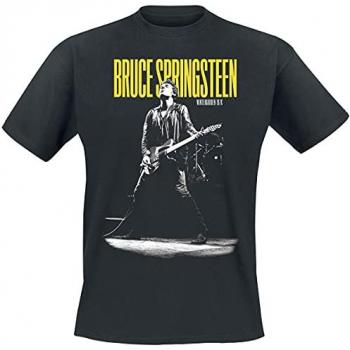 Bruce Springsteen Winterland Ballroom Guitar T-Shirt - Men's Black S to 3XL