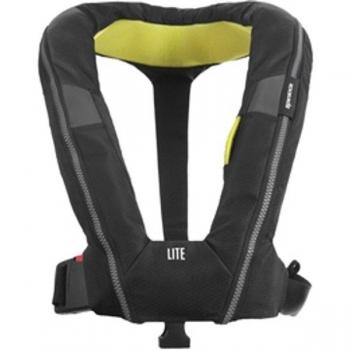 Chaleco Salvavidas Spinlock Deckvest Lite Negro - Ligero, Diseño cómodo, Profile bajo, Ultraligero