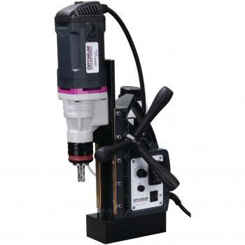 Taladro magnético Optimum DM 50V con base electromagnética y velocidad variable
