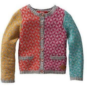 Oilily Katje cardigan-Jersey de punto Niñas,  
 rosa 12 meses