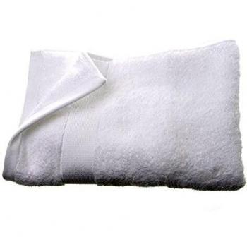 Toalla de baño de rizo 450g color blanco 70x130cm marca Atmosphera con diseño elegante y suave textura