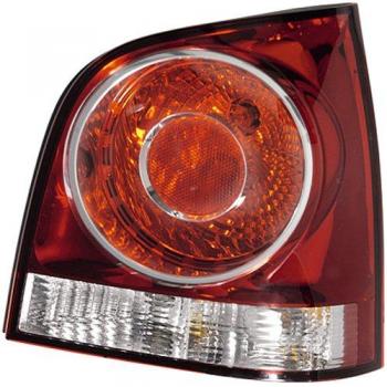 HELLA Piloto posterior para VOLKSWAGEN Polo - Ref: 2VP 965 303-081 - Luz trasera con lámparas incandescentes - transparente/rojo - ECE - para circulación por la derecha - lado derecho