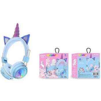 Auriculares Inalámbricos Estéreo de Unicornio con Micrófono para PC y Móvil, Ideal para Niñas - Incluye Caja Regalo
