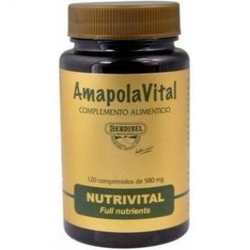 Suplemento Herdibel Amapolavital para Salud de la Mujer - 120 Comp