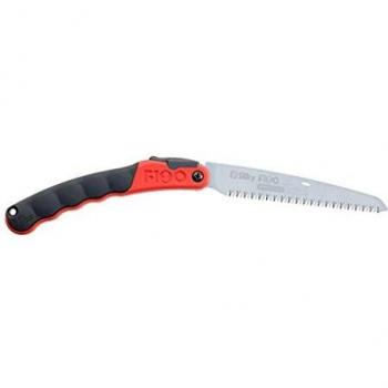Silky F-180 Folding Saw with 7.5 Teeth per 30mm, Professional Japanese Design in Red and Black