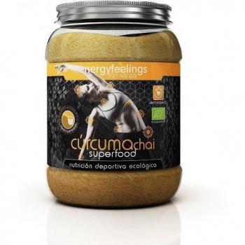 Energy Feelings Cúrcuma Chai Ecológico 750g Sin Gluten