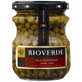 Rioverdee - Alcaparras al Vinagre Puro de Vino - Ácidos - 110 g