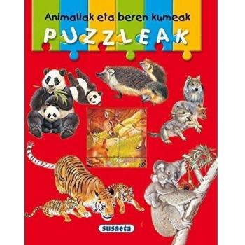 Animaliak eta beren kumeak puzzleak