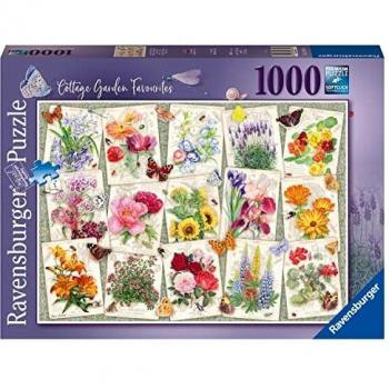 Rompecabezas Ravensburger - Flores del Jardín 1000 Piezas