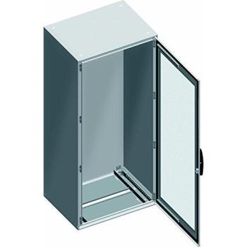 Schneider Electric NSYSM20640T Armario Compacto Spacial SM con Puerta Transparente, 2000 x 600 x 400 mm