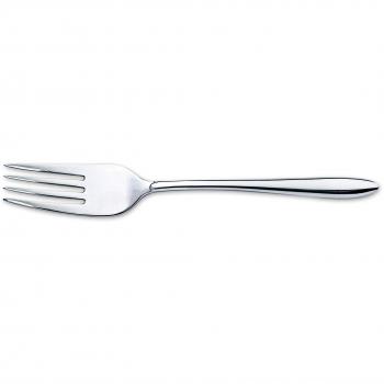 Arcos Serie Berlin, Tenedor de postre, Monoblock de una pieza en Acero Inoxidable 18y10 y 150 mm, Color Plata