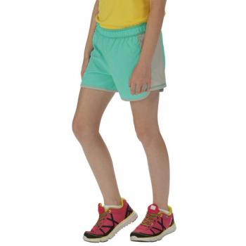 Regatta Girls Limber Wicking Quick Dry Stretch Active Summer Shorts