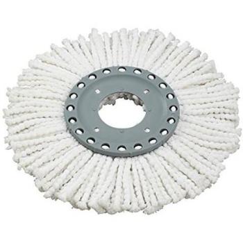 Leifheit 7117-Recambio Cabezal Clean Twist Disc mop, Compuesto, Multicolores, 22.5x26x4 cm