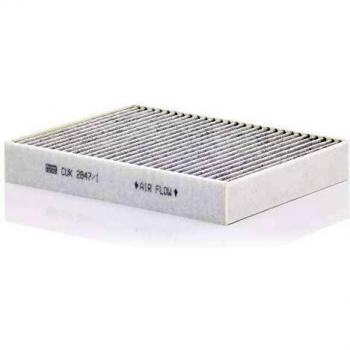 Original MANN-FILTER Filtro de habitáculo CUK 2847/1 – Filtro de habitáculo con carbón activo – para automóviles