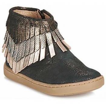 SHOO POM Play Huron Botines/Low Boots Filles Negro/Plateado - 27 - Botas de caña Baja