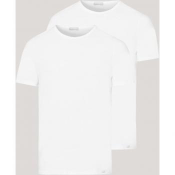 Cotton Essentials Men's Short Sleeve T-Shirt 2-Pack - White, Size XXL