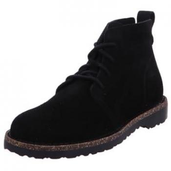 Birkenstock Uppsala Mid Lace-Up Boots for Women, Black, Size 9 US