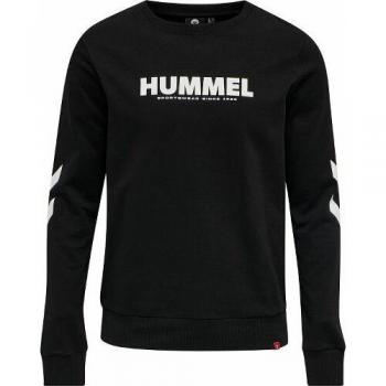 Hummel Legacy Black Crewneck Sweatshirt Regular Fit
