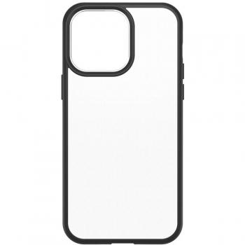 Funda Otterbox React para iPhone 14 Pro Max - Transparente y Negra, Anti-Impacto, Ultra Fina