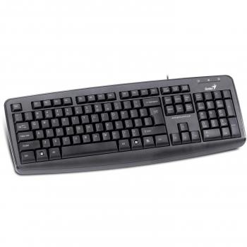 Genius KB-110X Teclado (UK layout, USB, Nero)