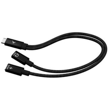 Splitter USB-C i-tec Audio/Datos + Power Delivery 100W (0.30 m, USB 2.0)