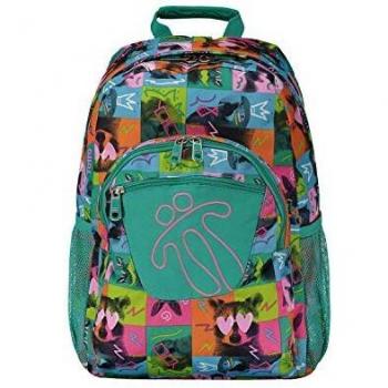 Totto-Mochila Escolar Adaptable a Carro Estampado chessy - Acuareles