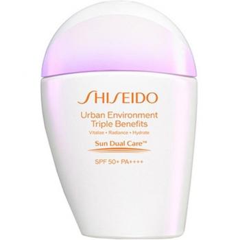Shiseido Urban Environment Triple Beauty Sunscreen Emulsion SPF50+ PA++++ 30ml