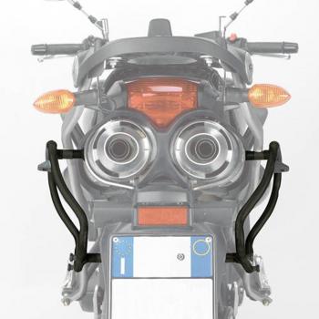 GIVI Portamaletas Lateral MKSIDESUZUKI.DL.VSTROM.650.7 PLX3112 para Suzuki DL 650 V-Strom (2017-2021) - Soporte para maletas laterales