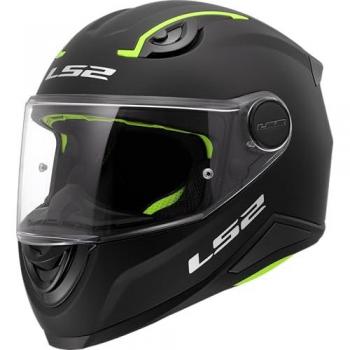 Casco Integral LS2 FF812 Kid Solid Negro M para Niños