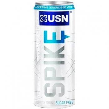 USN Spike Sugar Free Bebida Energética, 24 units