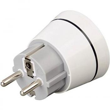 Hama 00121992 Adaptador de Enchufe eléctrico Tipo F Tipo I