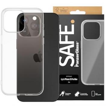 Funda Transparente TPU SAFE. para iPhone 15 Pro Max - PanzerGlass