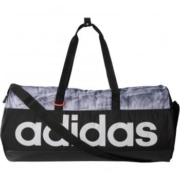 adidas W Linp TB M G - Mochila para mujer, color blanco / negro, talla M