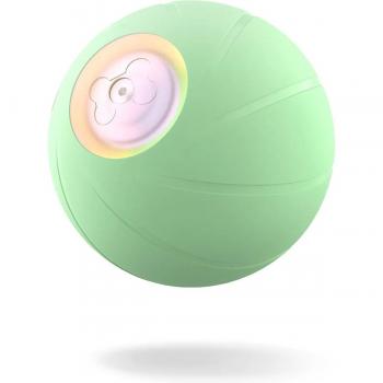 Pelota electrónica para perros Cheerble Wicked Ball, verde, 7,7 cm de diámetro