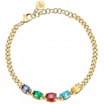 Pulsera Morellato Colori de Acero y Circonitas