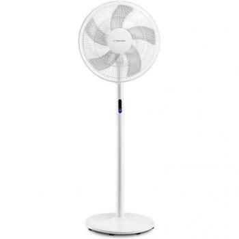 Ventilador de Pie Trotec TVE 24 S - Potencia 48W, Color Blanco, Diseño Moderno