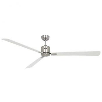 Ventilador de Techo CasaFan Eco Neo III BN-WE/LG con Motor, Mando a Distancia y Aspas Reversibles 28W
