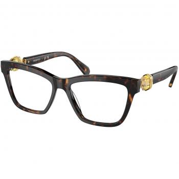 Swarovski SK2021 1002 Women's Tortoiseshell Eyeglasses Frame Size 53 - Blue Light Block Available