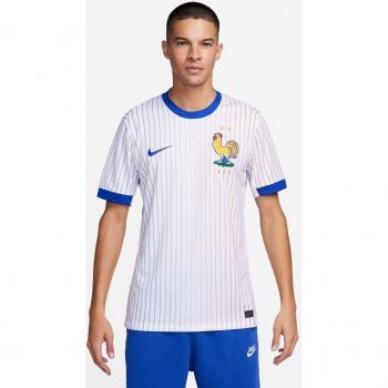 Camiseta de fútbol tipo réplica Nike Dri-FIT de hombre 2ª equipación Francia 2024 Stadium - Blanco (L)