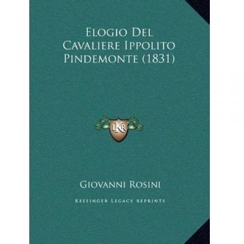Elogio Del Cavaliere Ippolito Pindemonte