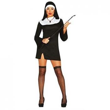 FIESTAS GUIRCA Disfraz de Monja Mujer Adulta Talla L 42-44