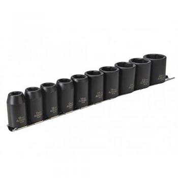 Tengtools 9121 - Juego de 10 vasos de impacto 1/2 hexagonales