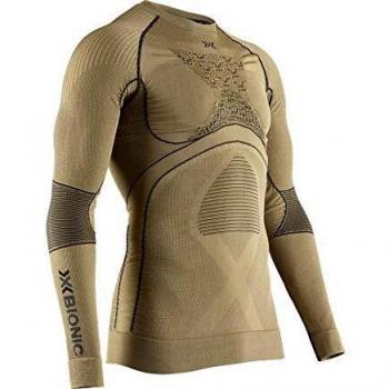X-Bionic Camiseta Ml C/Redondo Radiactor Rneck LS M 4.0 Hombre Oro, S