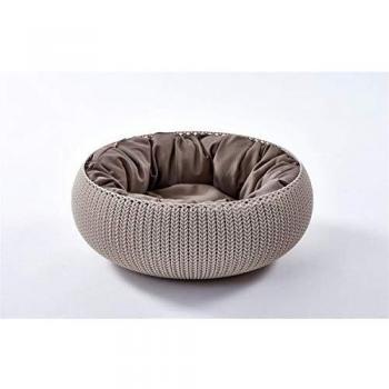Curver 228812 - Cama para mascotas, color arena