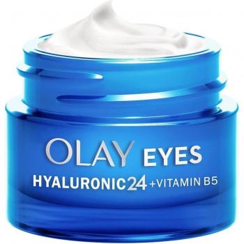 Olay Hyaluronic24 + Vitamina B5 Gel Crema Contorno de Ojos con Ácido Hialurónico, Vitamina B5 y Niacinamida, 15 ml