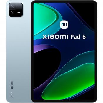 Xiaomi Pad 6 11 6GB RAM 128GB Storage Mist Blue Wi-Fi, Android 13, 13MP Camera